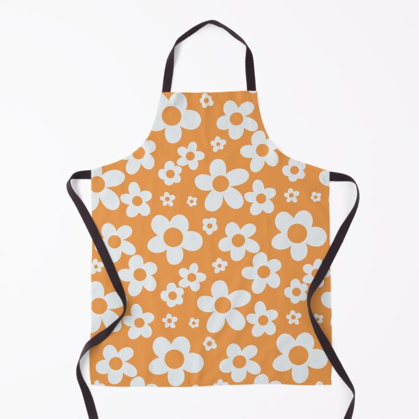 Artikelvorschau, Orangefarbenes Blumenmuster entworfen und verkauft von Savy's Nook.