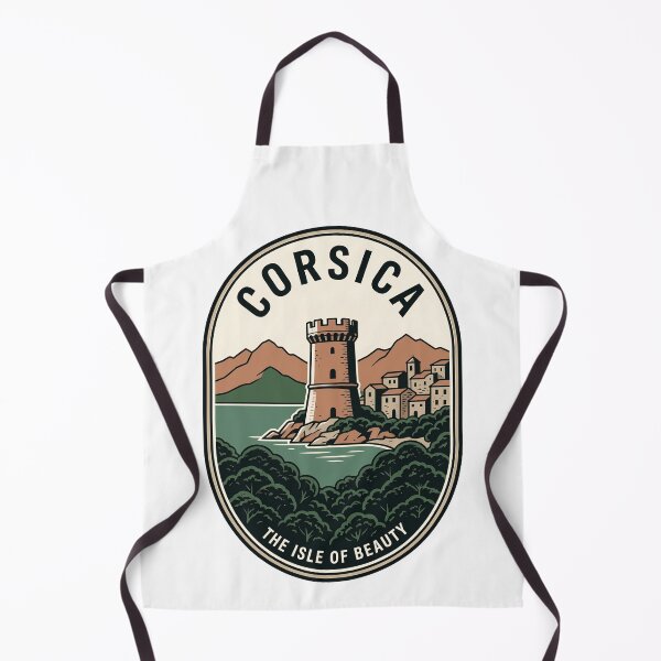 Item preview, Vintage Corsica Isle of Beauty Travel Badge designed and sold by k3rstman1.