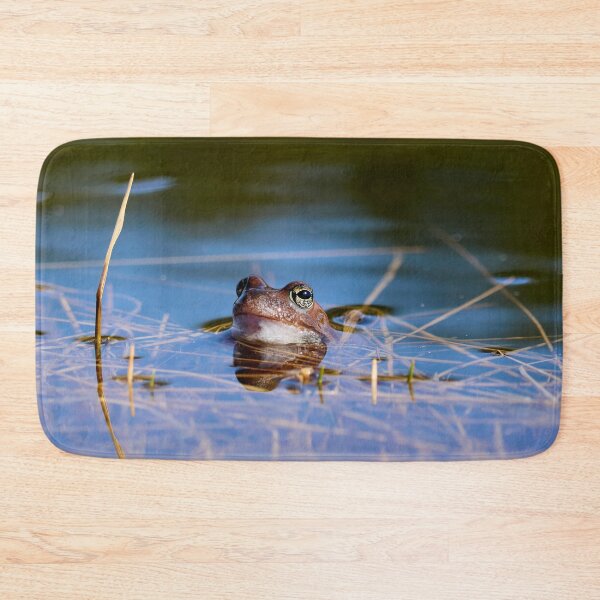 Item preview, Peaceful. European brown frog designed and sold by Jouko Lehto Photography.