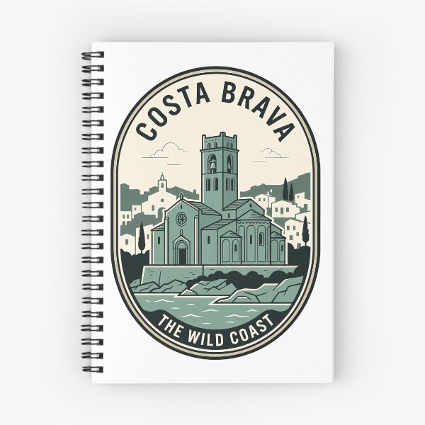 Item preview, Costa Brava Spain Wild Coast Travel Badge designed and sold by k3rstman1.