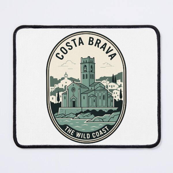 Item preview, Costa Brava Spain Wild Coast Travel Badge designed and sold by k3rstman1.