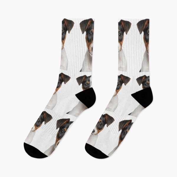 Item preview, Adorable Smooth Fox Terrier puppy for Cute Foxie puppy lovers designed and sold by LazyOwlStore.