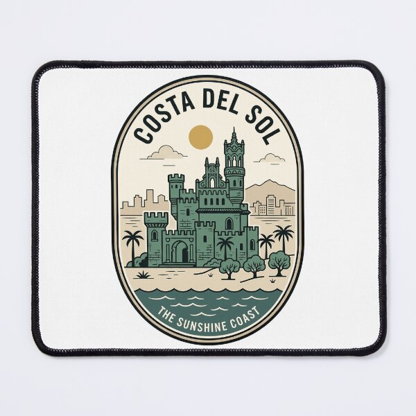 Item preview, Vintage Costa del Sol Spain Sunshine Coast Badge designed and sold by k3rstman1.