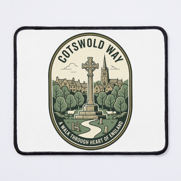 Item preview, Vintage Cotswold Way English Countryside Walking Trail designed and sold by k3rstman1.