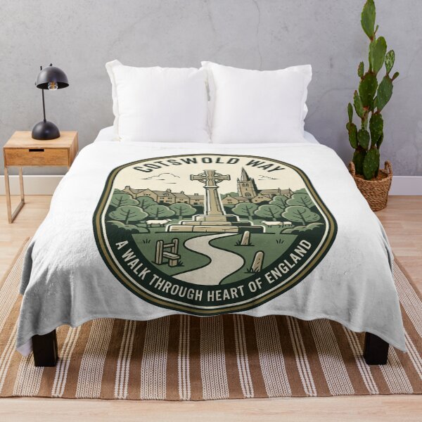 Item preview, Vintage Cotswold Way English Countryside Walking Trail designed and sold by k3rstman1.