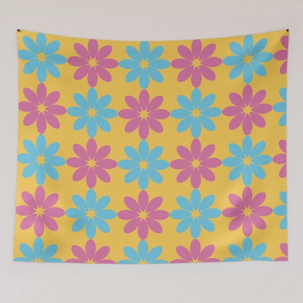 Item preview, Fun Groovy Floral Pattern designed and sold by SavyBDesigns.