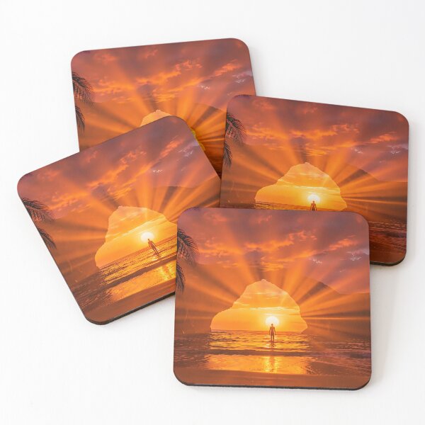 Item preview, The Threshold of Colors: A Sunset on the Forgotten Beach of the Ether designed and sold by VoidVeilStudio.