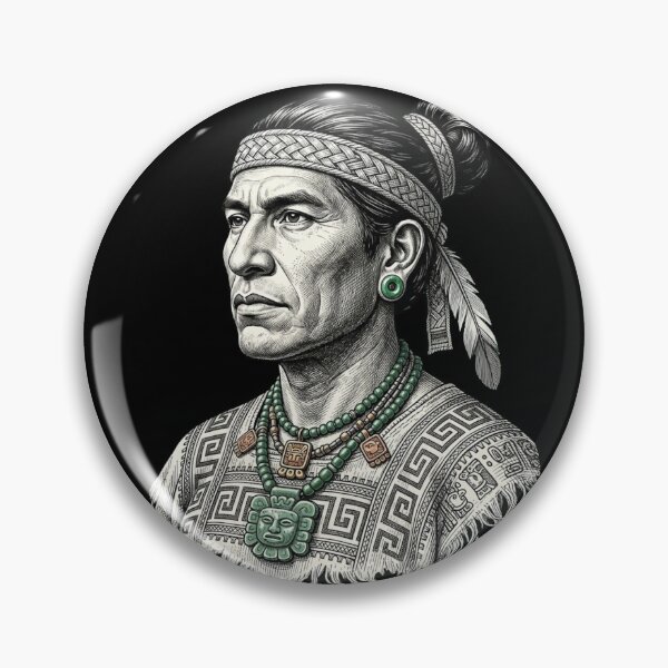 Item preview, Mesoamerican Heritage Portrait — Primero designed and sold by Contrast-Factory.
