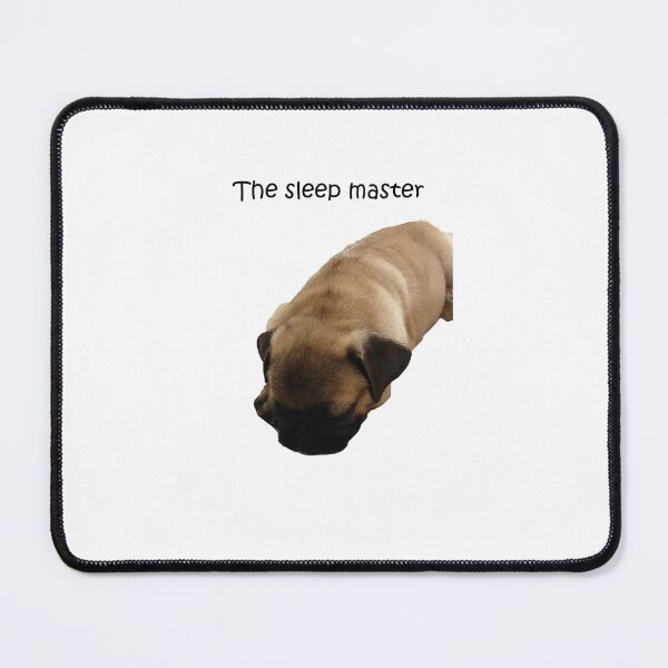 Item preview, Sleeping pug puppy designed and sold by LivingwithPasta.