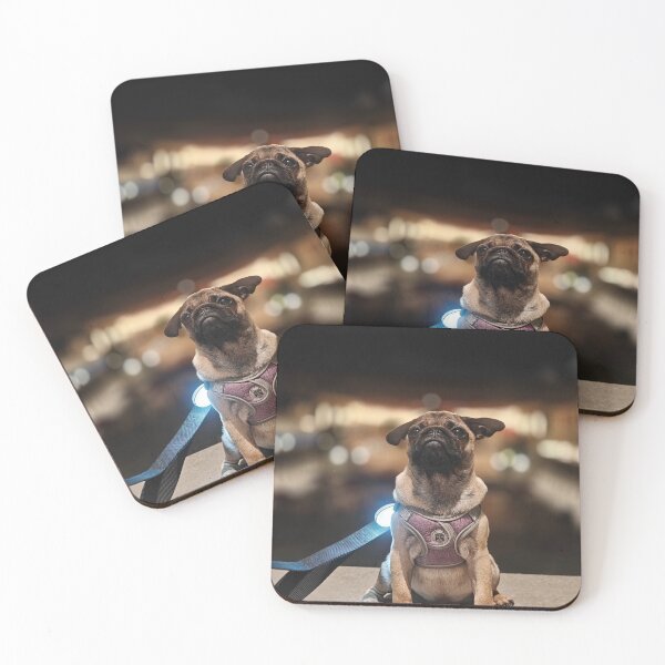 Item preview, Pug puppy flying ears designed and sold by LivingwithPasta.