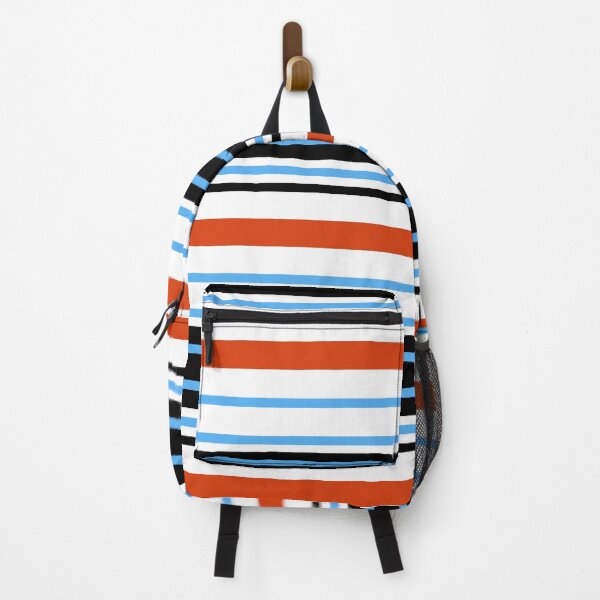 Item preview, Abstract Horizontal WUBR Stripes designed and sold by TwelveParties.