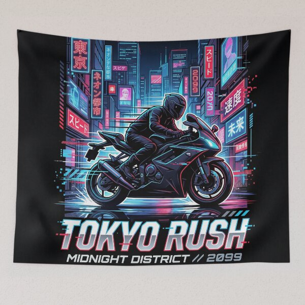 Item preview, TOKYO RUSH DESIGN | GAMER designed and sold by BigBoyFunky.