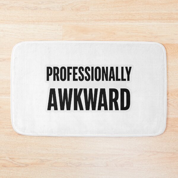 Item preview, Professionally Awkward Funny Introvert Sticker designed and sold by Kavya Art.