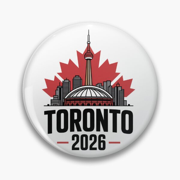 Item preview, Toronto 2026 CN Tower Stadium Skyline T-Shirt V19 designed and sold by DarylWelsh2024.