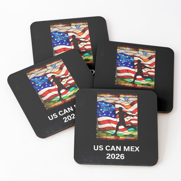 Item preview, US CAN MEX 2026 Soccer designed and sold by ParadoxParadox.
