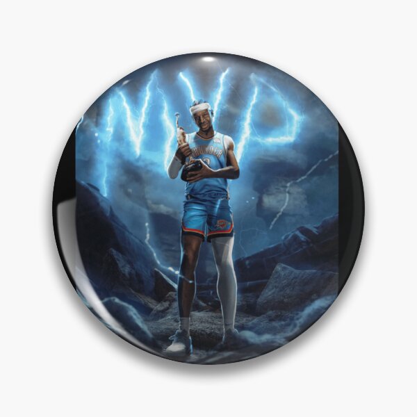 Item preview, Shai Electric MVP Basketball Poster Design Today Graphic designed and sold by SharoKayd.