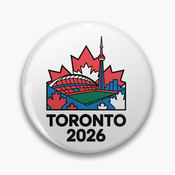 Item preview, Toronto 2026 CN Tower Stadium Skyline T-Shirt V20 designed and sold by DarylWelsh2024.