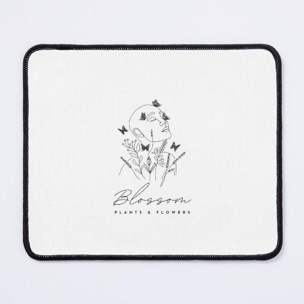 Item preview, Minimalist Blossom Wildflowers and Butterflies Line Art designed and sold by naturetouchbio2.