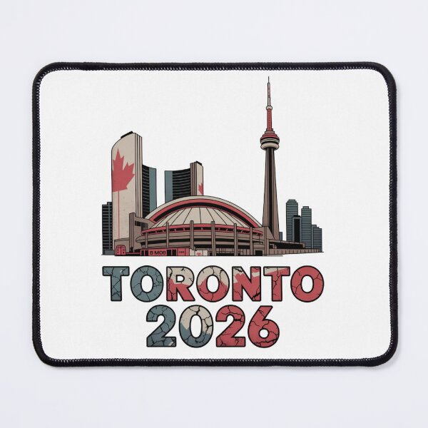 Item preview, Toronto 2026 CN Tower Stadium Skyline T-Shirt V21 designed and sold by DarylWelsh2024.