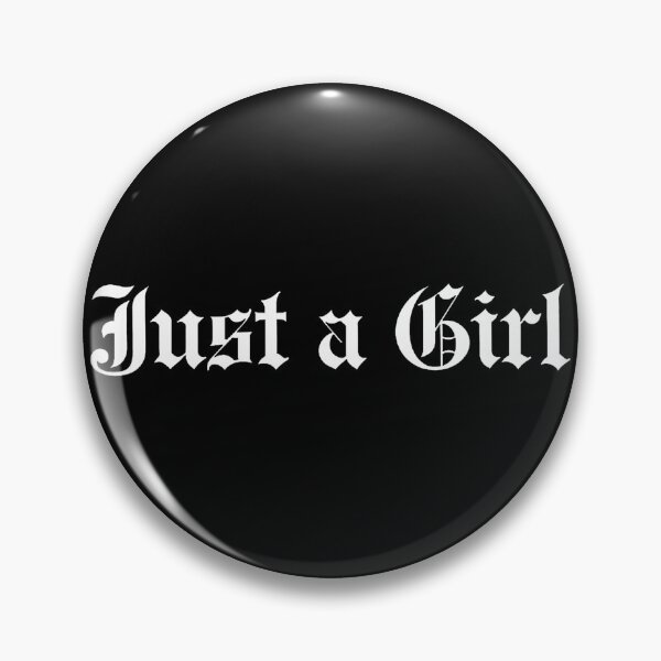 Item preview, Just A Girl Gothic Blackletter designed and sold by HesotenArtS.