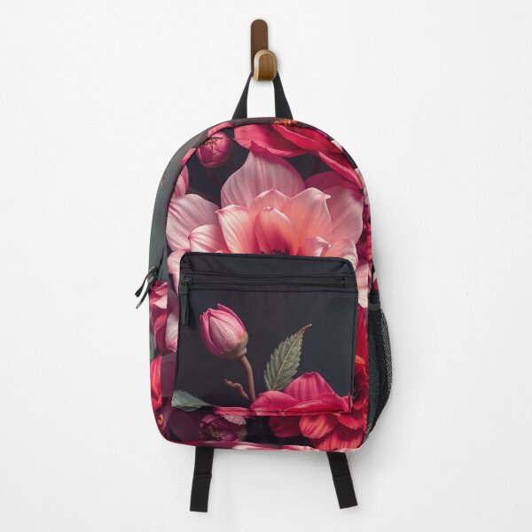 Item preview, Vibrant Pink Red Floral Bouquet designed and sold by IntelliMindDesigns.