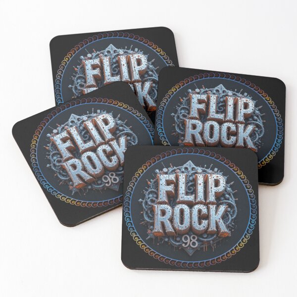 Item preview, Flip Rock 98 - Vintage Music Design designed and sold by Hot4Shirt.