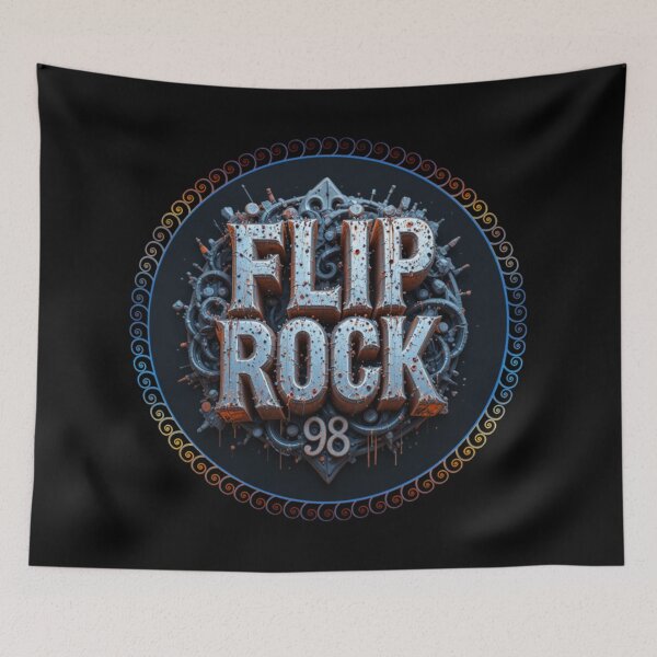 Item preview, Flip Rock 98 - Vintage Music Design designed and sold by Hot4Shirt.