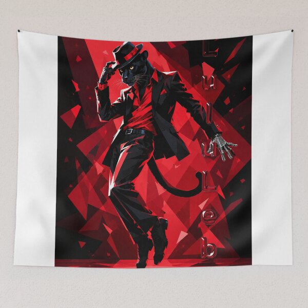 Item preview, Michael Jackson Panther of Pop designed and sold by LuluLeb.