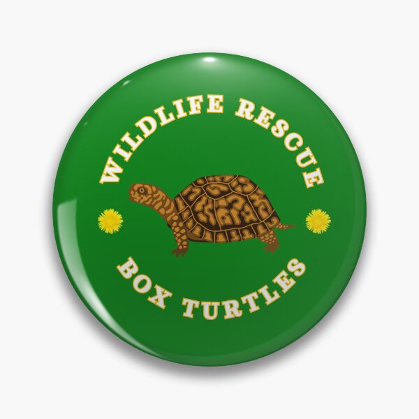 Item preview, Wildlife Rescue Volunteer - Box Turtle Circular Text designed and sold by Shel13X.