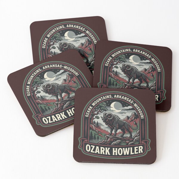 Artikelvorschau, Ozark-Gebirge – Ozark Howler | Nationalpark-Abzeichen-Design entworfen und verkauft von ElNiro.