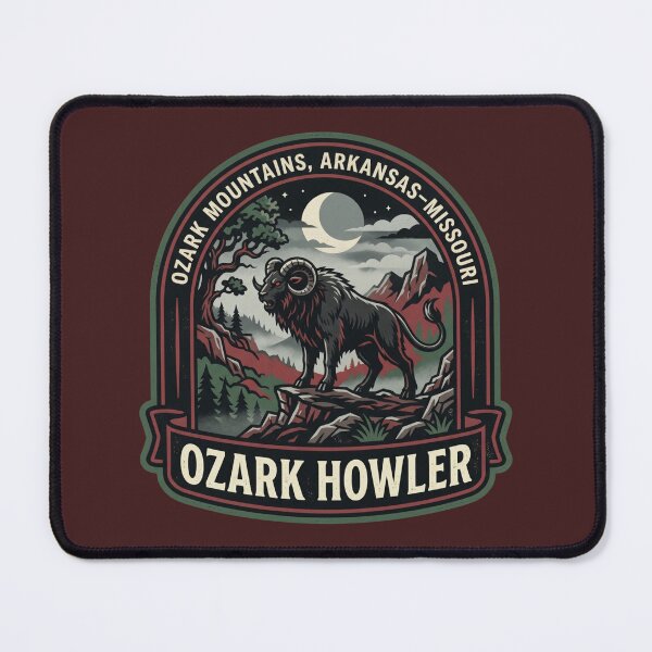 Item preview, Ozark Mountains – Ozark Howler | National Park Badge Design designed and sold by ElNiro.