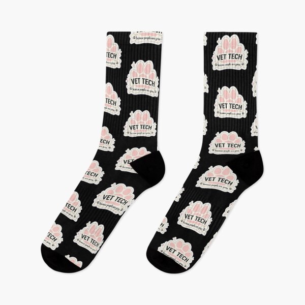 Item preview, Vet Tech Because People Are Gross Cute Paw designed and sold by AMICO77.