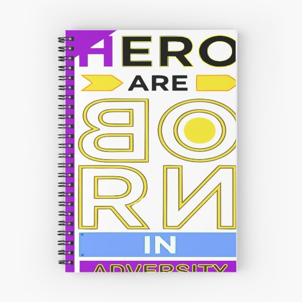 Item preview, Heroes are born in adversity. designed and sold by GraphicStyleX.