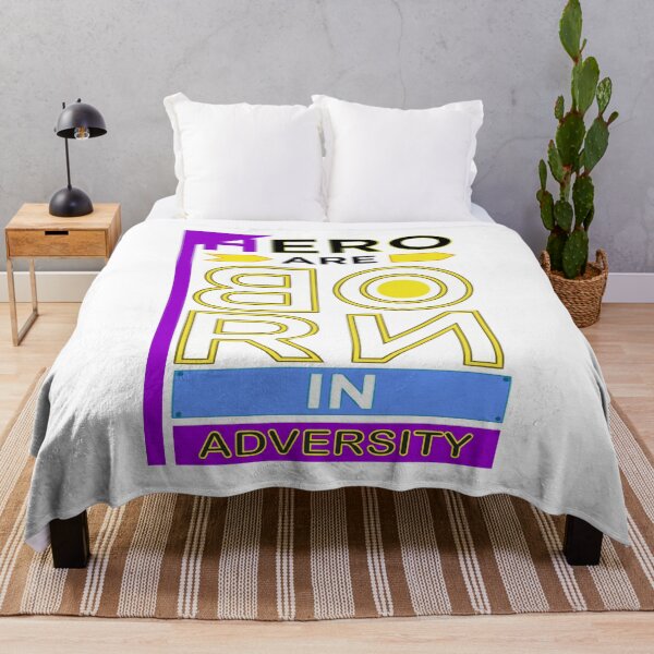 Item preview, Heroes are born in adversity. designed and sold by GraphicStyleX.