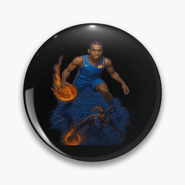 Item preview, Shai Cosmic Mirror Basketball Poster Design Today Graphic designed and sold by SharoKayd.