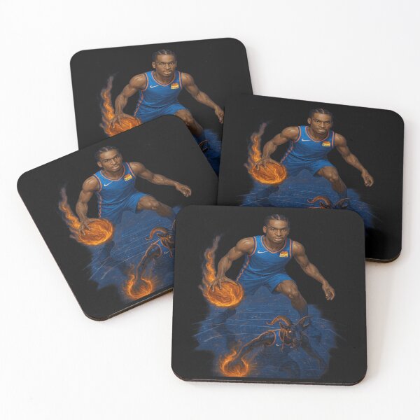 Item preview, Shai Cosmic Mirror Basketball Poster Design Today Graphic designed and sold by SharoKayd.