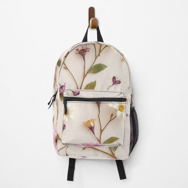 Item preview, Delicate Pressed Flower Pattern designed and sold by IntelliMindDesigns.