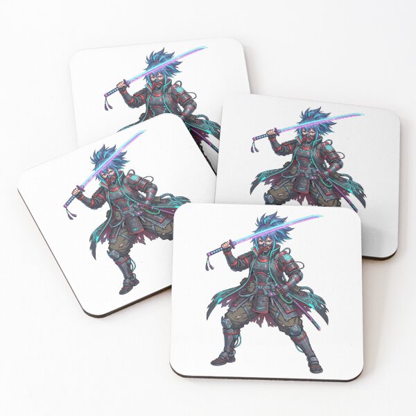 Item preview, Futuristic Samurai Design designed and sold by pictranoosa.