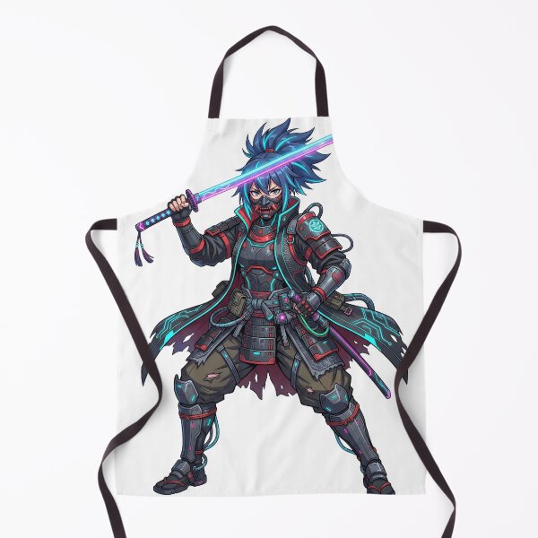 Item preview, Futuristic Samurai Design designed and sold by pictranoosa.