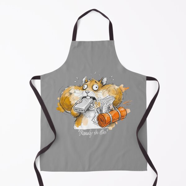 Item preview, 'Ready to Go' - Funny Hamster Prepper Humor designed and sold by SoulPT.