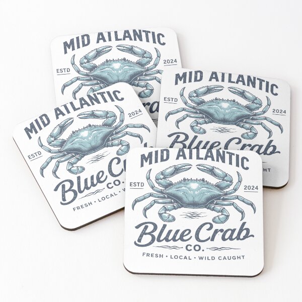 Item preview, Mid Atlantic Blue Crab Co. T-Shirt designed and sold by Matinez Pink.