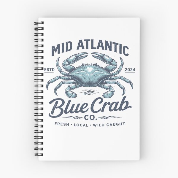 Item preview, Mid Atlantic Blue Crab Co. T-Shirt designed and sold by Matinez Pink.