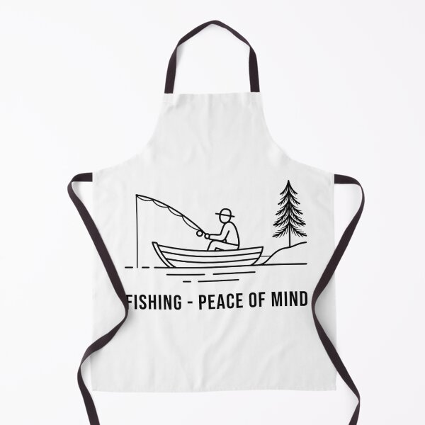 Item preview, Fishing - Peace of Mind | Minimalist Line Art designed and sold by LikeDrop.