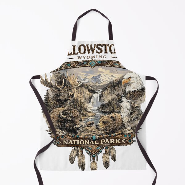 Item preview, Yellowstone National Park Wildlife T-Shirt designed and sold by Matinez Pink.