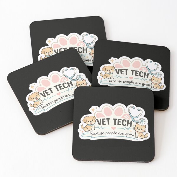 Item preview, Cute Vet Tech Because People Are Gross Veterinary designed and sold by AMICO77.