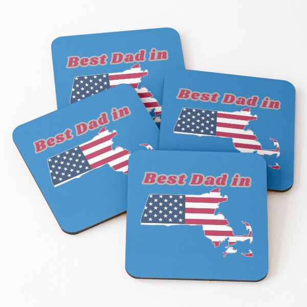 Item preview, Best Dad in Massachusetts designed and sold by HMBPHOTO.