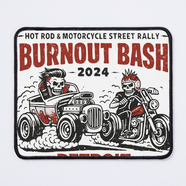 Item preview, Burnout Bash 2024 Detroit Hot Rod Rally designed and sold by Matinez Pink.
