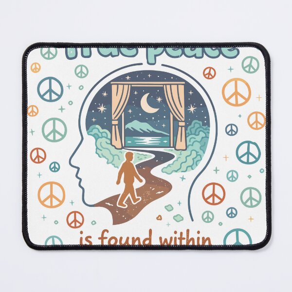 Item preview, Peaceful Mind T-Shirt designed and sold by Matinez Pink.