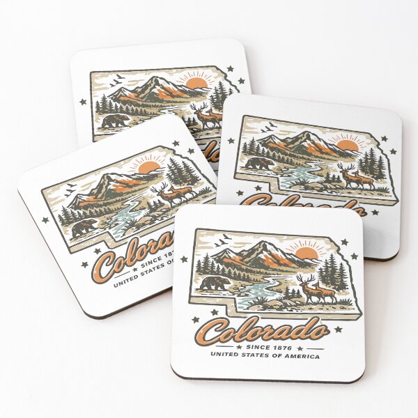 Item preview, Colorado Mountains Wildlife T-Shirt designed and sold by Matinez Pink.