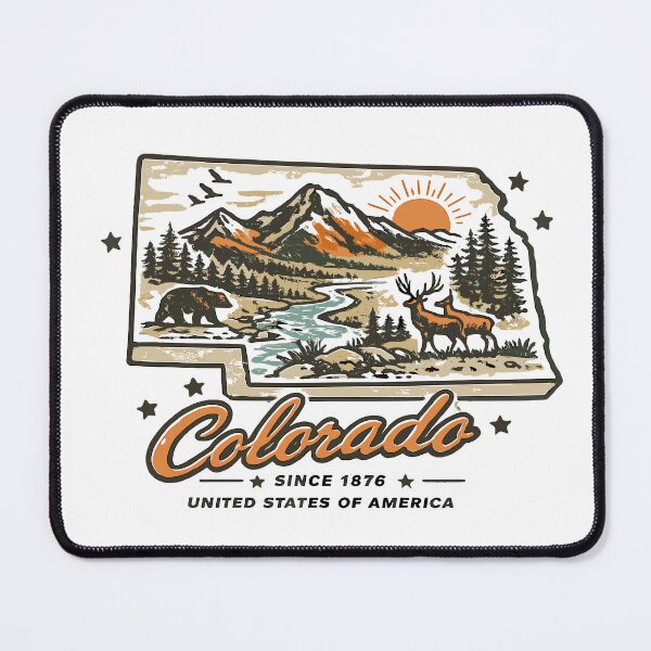 Item preview, Colorado Mountains Wildlife T-Shirt designed and sold by Matinez Pink.